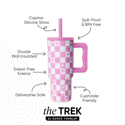 Trek Kids Tumbler with Silicone Straw Lid